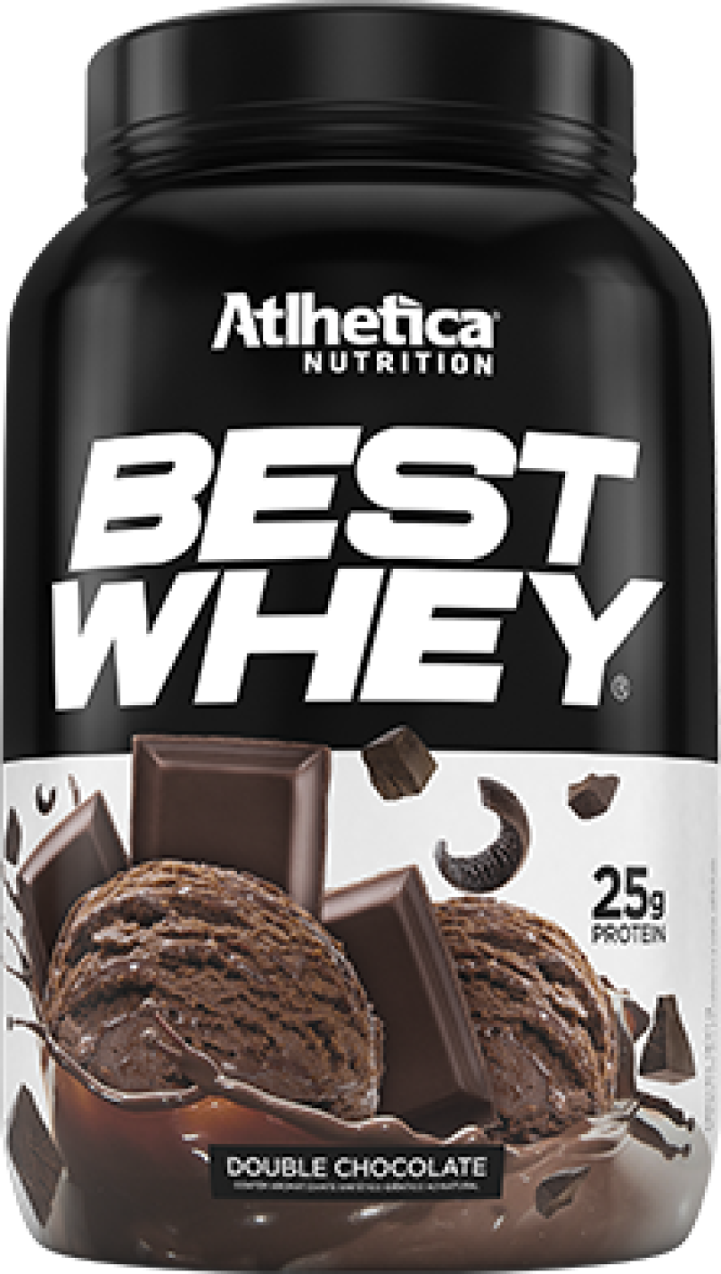 Best Whey Double Chocolate 900g Athletica